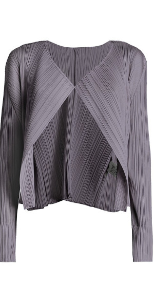 Pleats Please Issey Miyake - Women's Draped Plissé Jacket