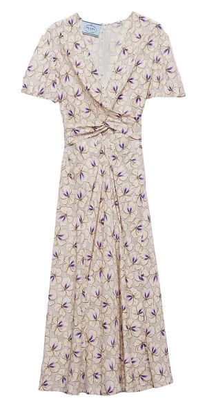 【プラダ・PRADA】Printed pongee dress Prada - Women's Printed Pongee Dress