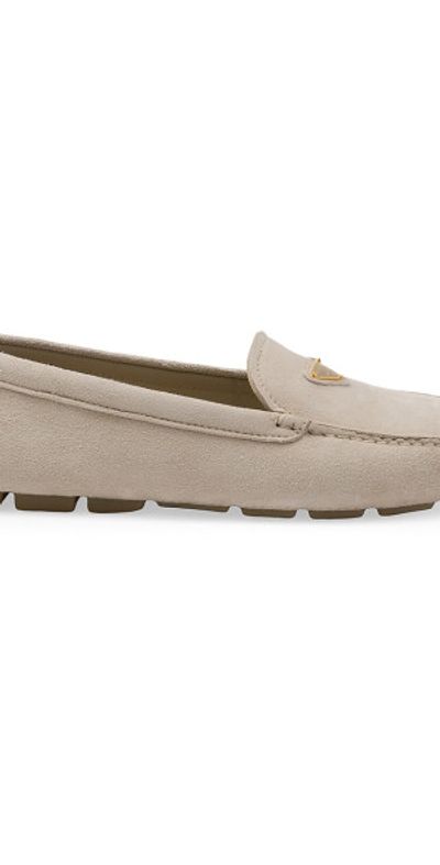 Prada Women's Suede Driving Loafers