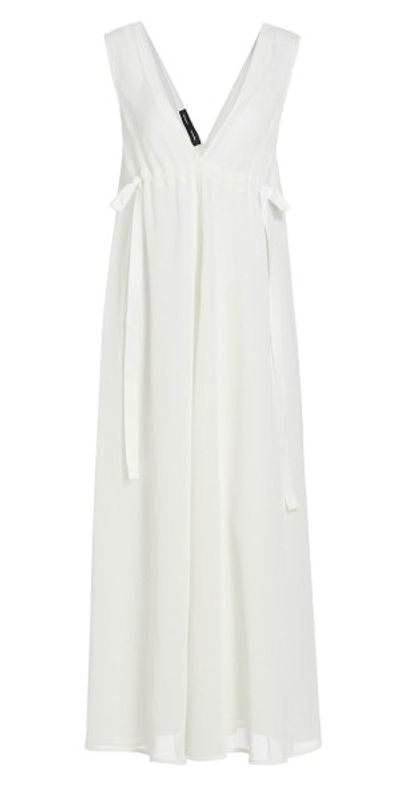 Proenza Schouler Women's Lorna V-Neck Midi-Dress