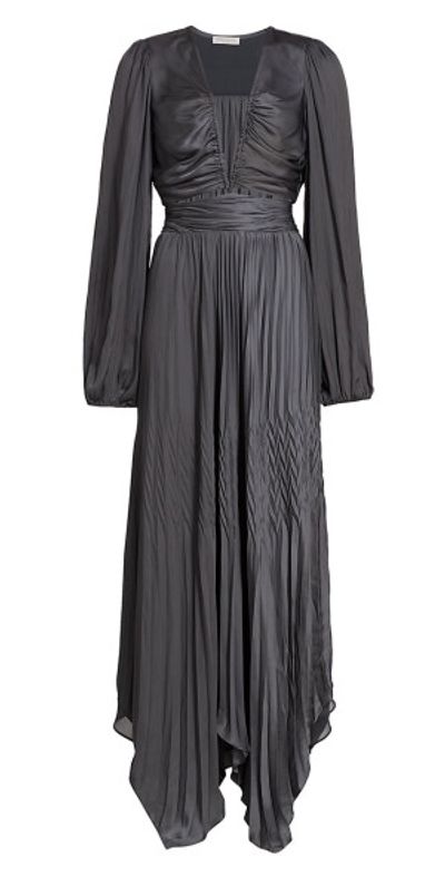 chinese dress ladies Ramy Brook Starling Long Sleeve Denim Mini Dress 27 / Medium Wash main image 1