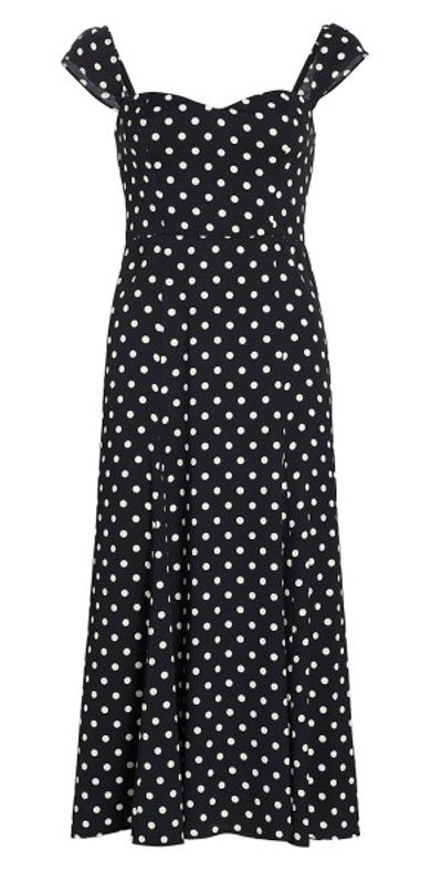 Reformation - Women's Bryson Polka Dot Midi-Dress