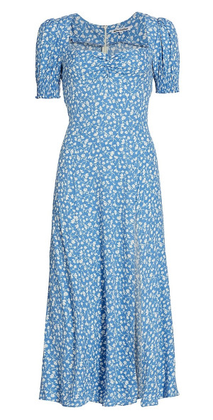 Reformation - Women's Lacey Floral Midi-Dress