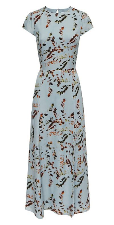 Reiss - Women's Livia Printed Cut-Out Midi-Dress