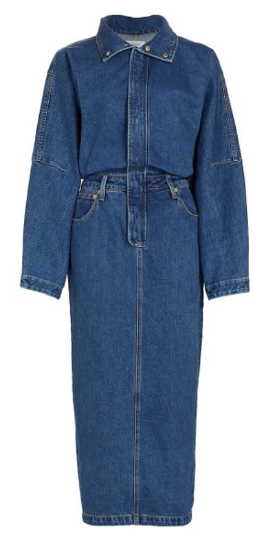 Ronny Kobo - Women's Sebastian Denim Utility Maxi Dress