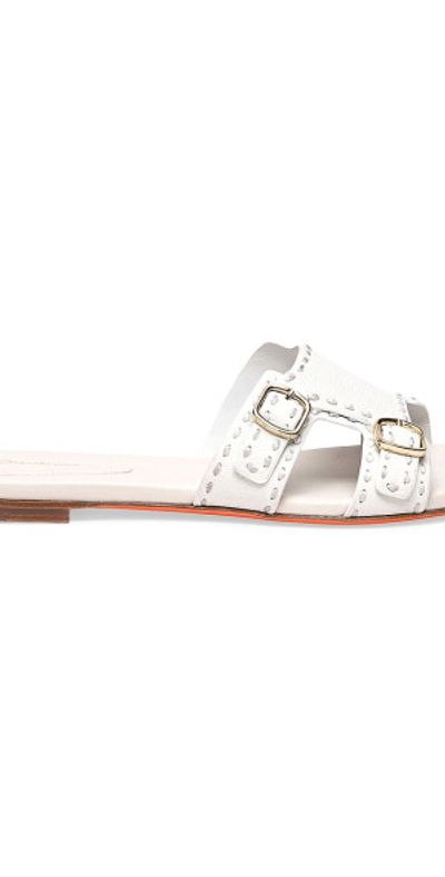 Santoni Women's Leather Sandals