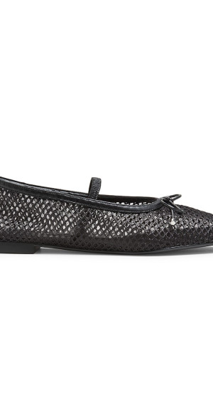 Chaussures Plates Pointues Schutz - Taille 7 US - Cuir Noir - Neuf Avec étiquettes