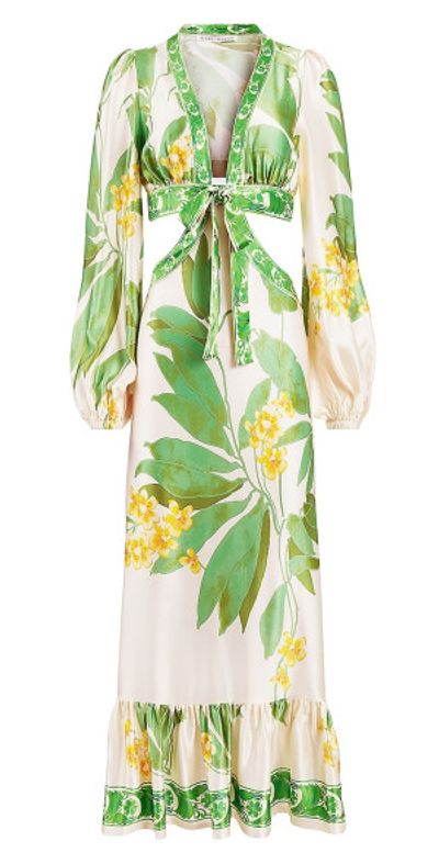 chinese dress ladies Lydia Maxi Dress  en saison