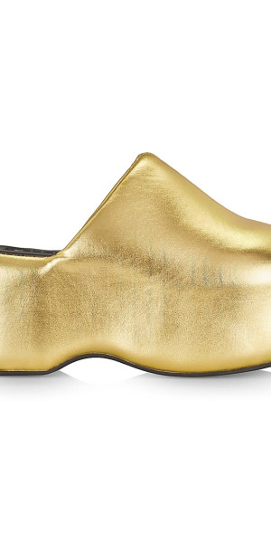 Simon Miller - Women's Metallic Bubble Platform Clogs