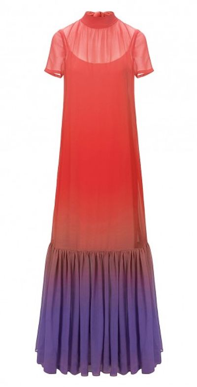 Staud - Women's Calluna Ombr Organza Gown