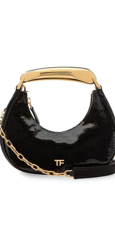 TOM FORD Women's Mini Bianca Sequin Hobo Bag