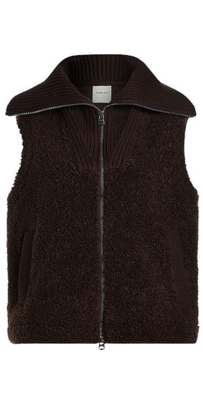 Varley Women's Aspen Bouclé Sherpa Vest