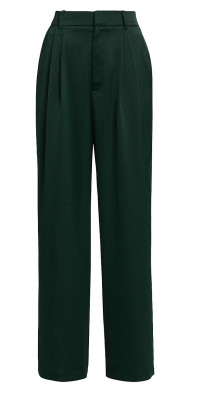 WAYF Sawyer Rib Wide Leg Pants in Peach , Size Large