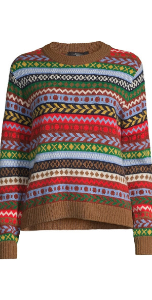Max Mara WEEKEND カラフルニットセーター Butterfly Season: Colourful Embroidered Jumpers | Weekend Max Mara