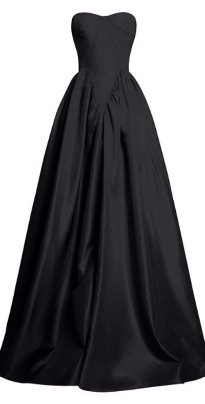Zac Posen - Women's Taffeta Drop-Waist Gown