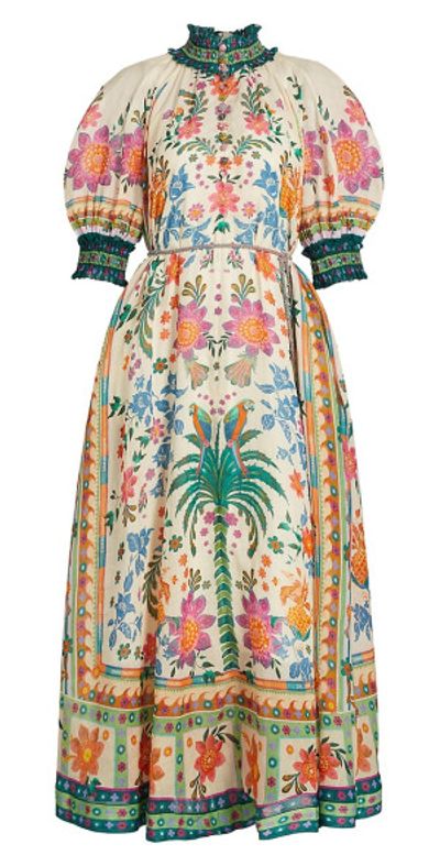 Zimmermann Women's Ginger Swing Midi Dress