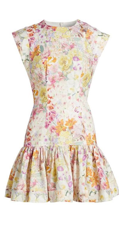 Zimmermann - Women's Harmony Flounce Minidress