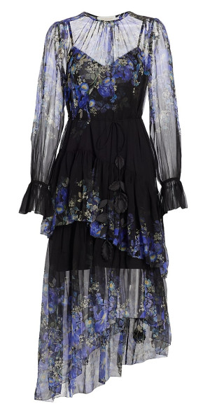 【Zimmermann】LYRICAL TIERED DRESS ティアード ミディドレス Zimmermann Lyre Trim Tiered Dress — UFO No More