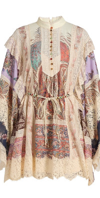 【Zimmermann】Lucky shirred cotton corset dress Zimmermann | Dresses | Zimmermann Lucky Shirred Cotton
