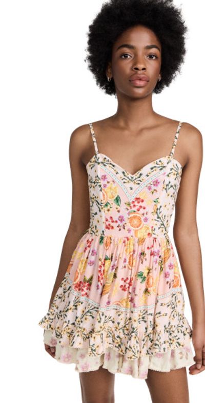 agua bendita isadora mini dress Agua Bendita Isadora Vita Tiered Mini Dress