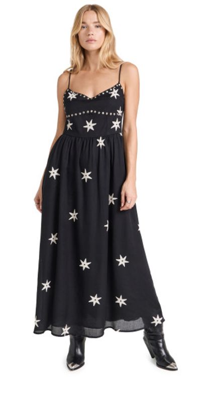 Alix of Bohemia - Autumn Western Star Dress Black XS Alix of Bohemia - Autumn Western Star Dress Black XS
