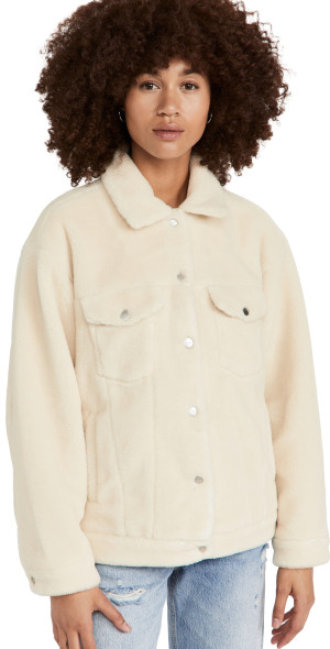 ANINE BING - Rory Jacket Cream S