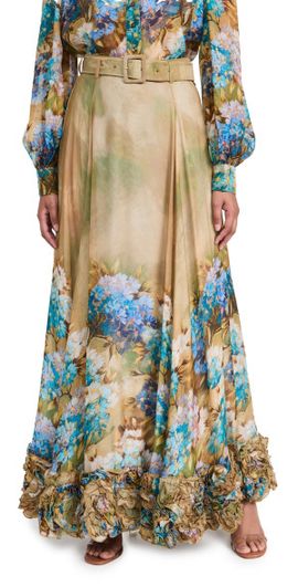 strapless open back dress byTiMo - Chiffon Open Back Dress in Bright Field - Womens Clothing