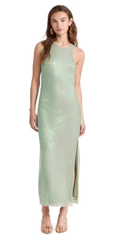 byTiMo - Sequins Strap Dress Green XL