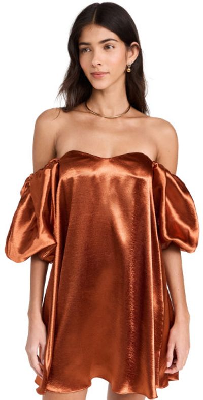 CAROLINE CONSTAS - Palmer Mini Dress Sienna M