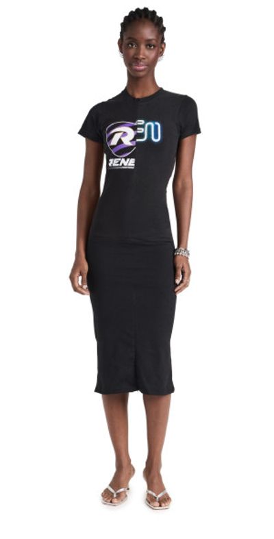 conner ives t shirt dress The Reconstituted Bias T-shirt Maxi Dress
