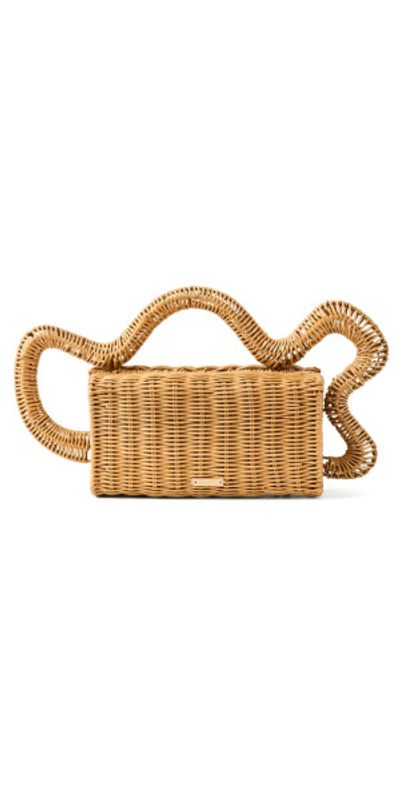 Cult Gaia Cult Gaia Elsa Clutch Natural One Size