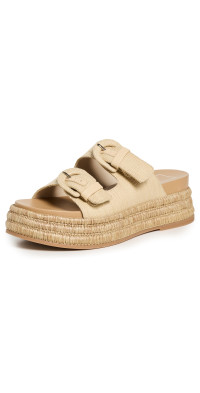 Witny Sandal Light Natural Woven Raffia main image 0
