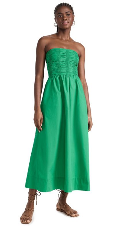 knee length dresses for ladies Faithfull The Brand Jamie Midi Dress – The Shop at Equinox