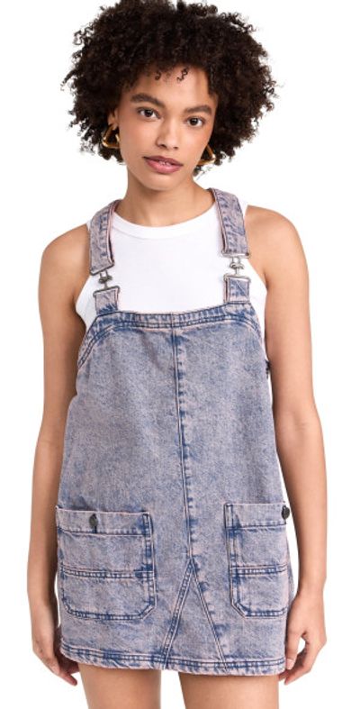 free people smock mini dress overalls Free People Overall Smock Mini Dress - Women's