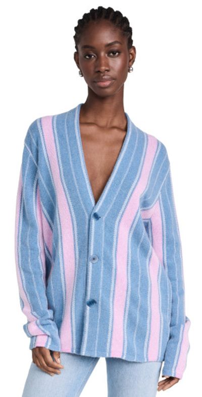 Guest in Residence - Baja Everywhere Cashmere Cardigan Denim Blue 