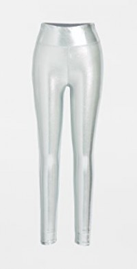 Leggings Heroine Sport Quartz Metallizzato Oro - Marvel, Nuovi Con Etichette Taglia XL - Foto 3