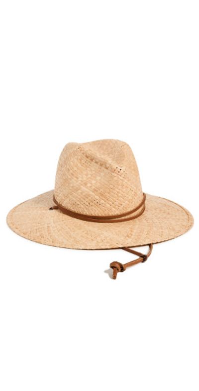 NWT Jenni Kayne Safari Hat Natural Straw Size Small Crochet Raffia Sun Hat | Jenni Kayne main image 2
