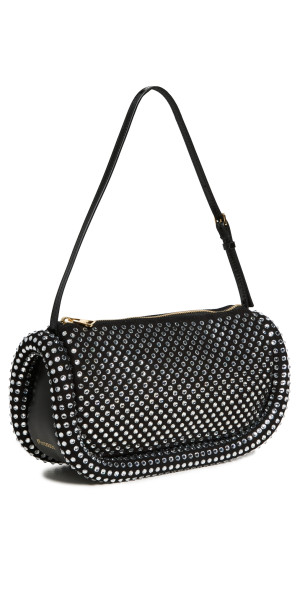 JW ANDERSON バンパー15 JW Anderson Bumper-15 Crystal-embellished Shoulder Bag