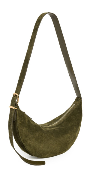 Madewell - Suede Essentials Crescent Sling Crossbody Bag
