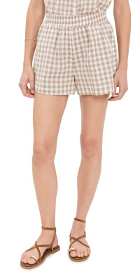Marea Iridescent Button Shorts