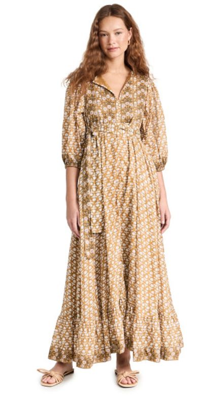 Marea - House Dress Golden Rod S