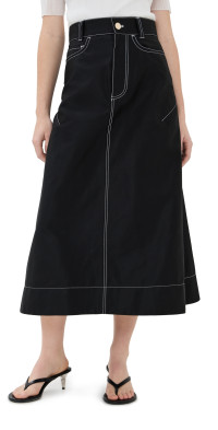 Meryll Rogge Meryll Rogge Flared Workwear Skirt Black 36