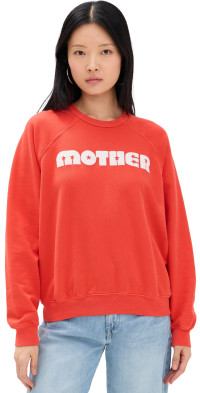 MOTHER JEANS THE CONCERT SWEATER IN MOTHER TWIST