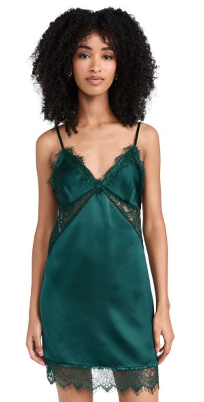Night Night by Jonathan Simkhai - Lucia Slip Dress Pine S