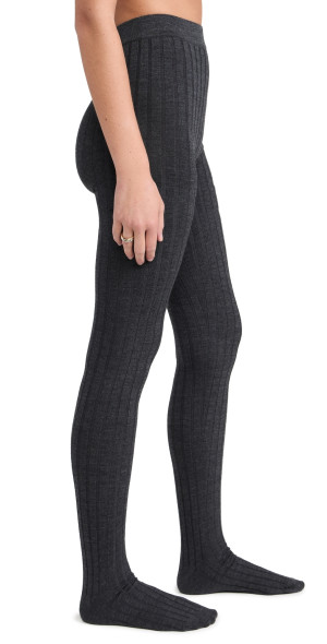[RECTO] / ☆ 24FW DARIA RIB PANTY STOCKING / MELANGE GREY RECTO - Official Website