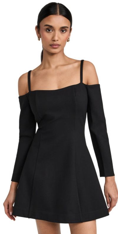 Reformation - Donatella Knit Dress Black XS