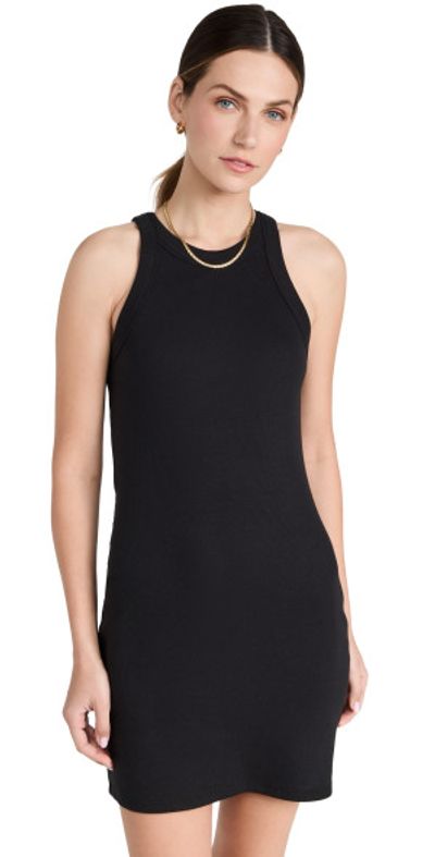 Reformation - Loretta Knit Dress Black XL