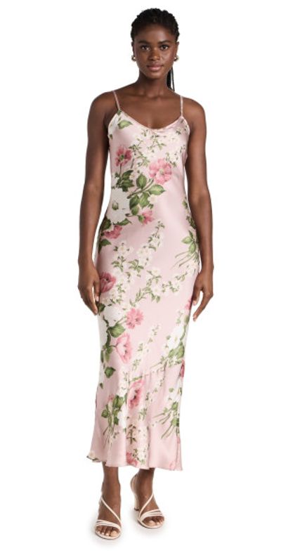 Reformation - Parma Silk Dress Rose Garden XS Reformation - Parma Silk Dress Rose Garden XS