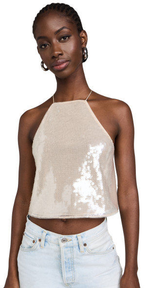 sequin top xl
