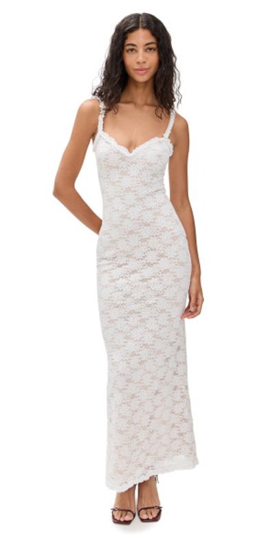 Runaway the Label - Sarta Maxi Dress White XL